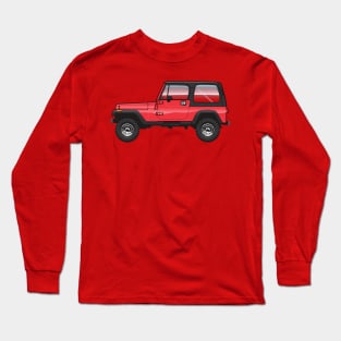 87-95 Red YJ Long Sleeve T-Shirt